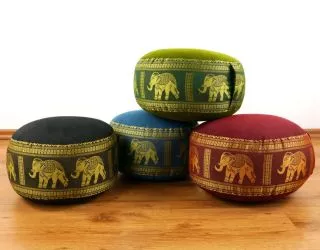 Zafukissen mit Seide