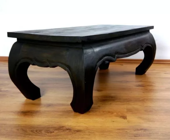 Thailndischer Opiumtisch in *schwarz*