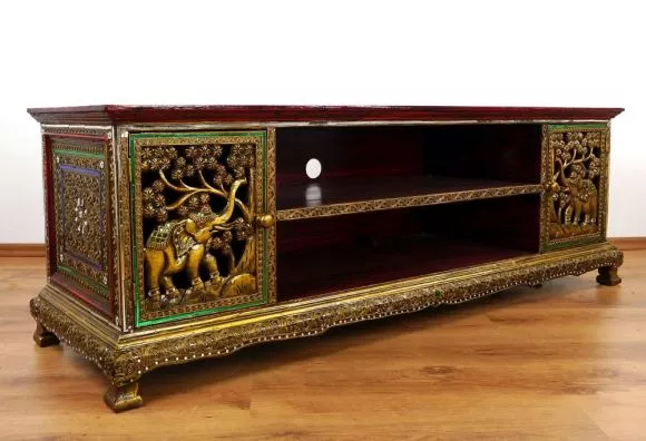 Glasmosaik-Sideboard *Elefanten*  Nr.96