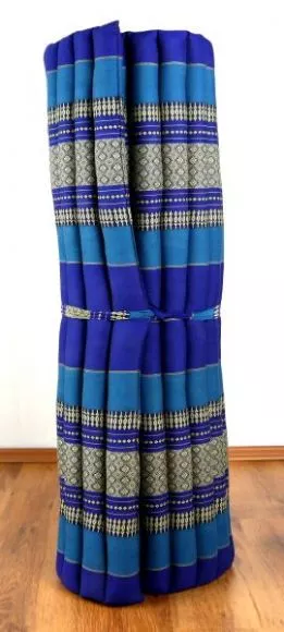 Thai Rollmatte  *blau*  Gr.L