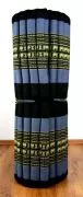 Thai Rollmatte  *blau / Elefanten*  Gr.L