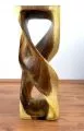 Massivholzs�ule, doppelt gedreht  *natur*  (hoch)