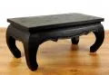 Thailndischer Opiumtisch in *schwarz*