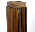 Asiatischer  *Schirmstnder*  aus Teakholz