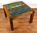 Java, Tisch aus buntem recycelten Teakholz/Bootsholz, Nr.26