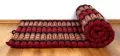Thaimatte, Liegematte  *rot / Elefanten*  Gr.M