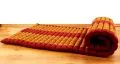 Thaimatte, Liegematte  *rot / gelb*  Gr.M