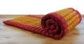 Thaimatte, Rollmatte, Liegematte  *rot / gelb*  Gr.S
