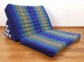 Thaikissen, Dreieckskissen  *blau*  (XXL-Breite)