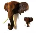 Afrikanischer *Elefantenkopf* aus Holz