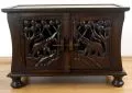 Asiatisches  geschwungenes *Sideboard mit Elefantenschnitzerei*  Nr.44