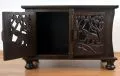 Asiatisches  geschwungenes *Sideboard mit Elefantenschnitzerei*  Nr.44