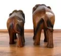 Elefanten aus Holz *Glckselefanten*
