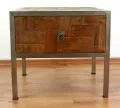 Java, Nachtschrank, Beistelltisch aus *Teak und Metall*   Nr.323
