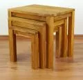 Java,Tische im 3er Set aus Teakholz, Nr.64
