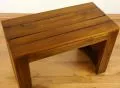 kleine, schlichte  *Teakholzbank*