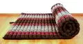 Thai Rollmatte, Liegematte  *weinrot*  Gr.L