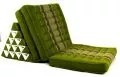 Thaikissen, Dreieckskissen  *grn*  (XXL-Hhe)