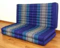 Thailndische Gstematratze, Klappmatratze  *blau*