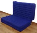 Thail�ndische G�stematratze, Klappmatratze  *blau / einfarbig*