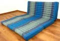 Thailndische Gstematratze, Klappmatratze  *hellblau*