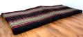 Thail�ndische G�stematratze, Klappmatratze  *schwarz / rot*