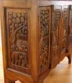 Thailndisches Sideboard mit *Elefantenschnitzerei*  Nr.12