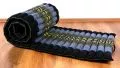 Thaimatte, Rollmatte, Liegematte  *blau / Elefanten*  Gr.S