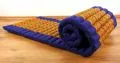 Thaimatte, Rollmatte, Liegematte  *blau / gelb*  Gr. S