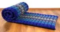 Thaimatte, Rollmatte, Liegematte  *blau*  Gr.S