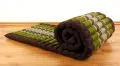 Thaimatte, Rollmatte, Liegematte  *braun / grn*  Gr.S
