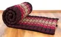 Thaimatte, Rollmatte, Liegematte  *rubinrot*  Gr.S