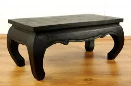 Thailndischer Opiumtisch in *schwarz*