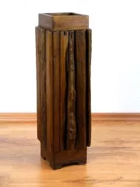 Asiatischer  *Schirmstnder*  aus Teakholz