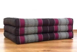 Thailndische Gstematratze, Klappmatratze  *weinrot*