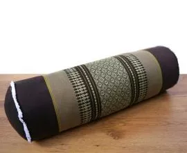 Asiatische Nackenrolle, Nackenkissen  *braun*