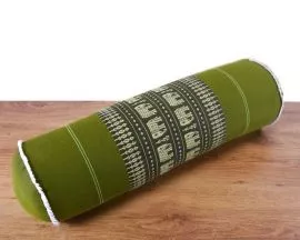 Asiatische Nackenrolle, Nackenkissen  *grn / Elefanten*
