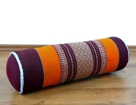 Asiatische Nackenrolle, Nackenkissen  *orange*