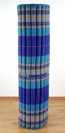 Kapok Rollmatte, Liegematte  *blau*  Gr.XL