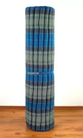 Kapok Rollmatte, Liegematte  *hellblau*  Gr.XL