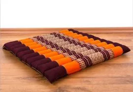 Steppkissen, Thaikissen  *orange*  (gro)