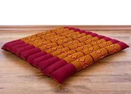 Steppkissen, Thaikissen  *rot / gelb*  (gro)