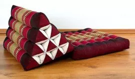 Thaikissen, Dreieckskissen *rubinrot*