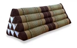 Dreieckskissen als Rckensttze  *braun*  (extrabreit)