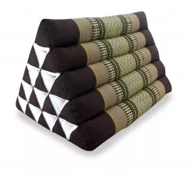 Dreieckskissen als Rckensttze  *braun*  (extrahoch)