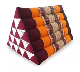 Thaikissen, Dreieckskissen ohne Auflage  *orange*  (extrahoch)