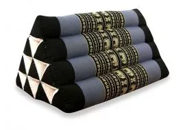 Thaikissen ohne Auflage  *blau / Elefanten*