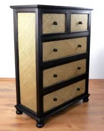 Asiatische *Rattankommode*  Nr.22