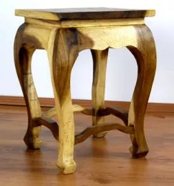 Asiatischer Tisch, extra hoch in *natur*