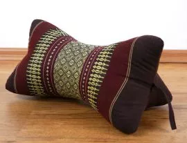 Asiatisches Nackenkissen  *weinrot*